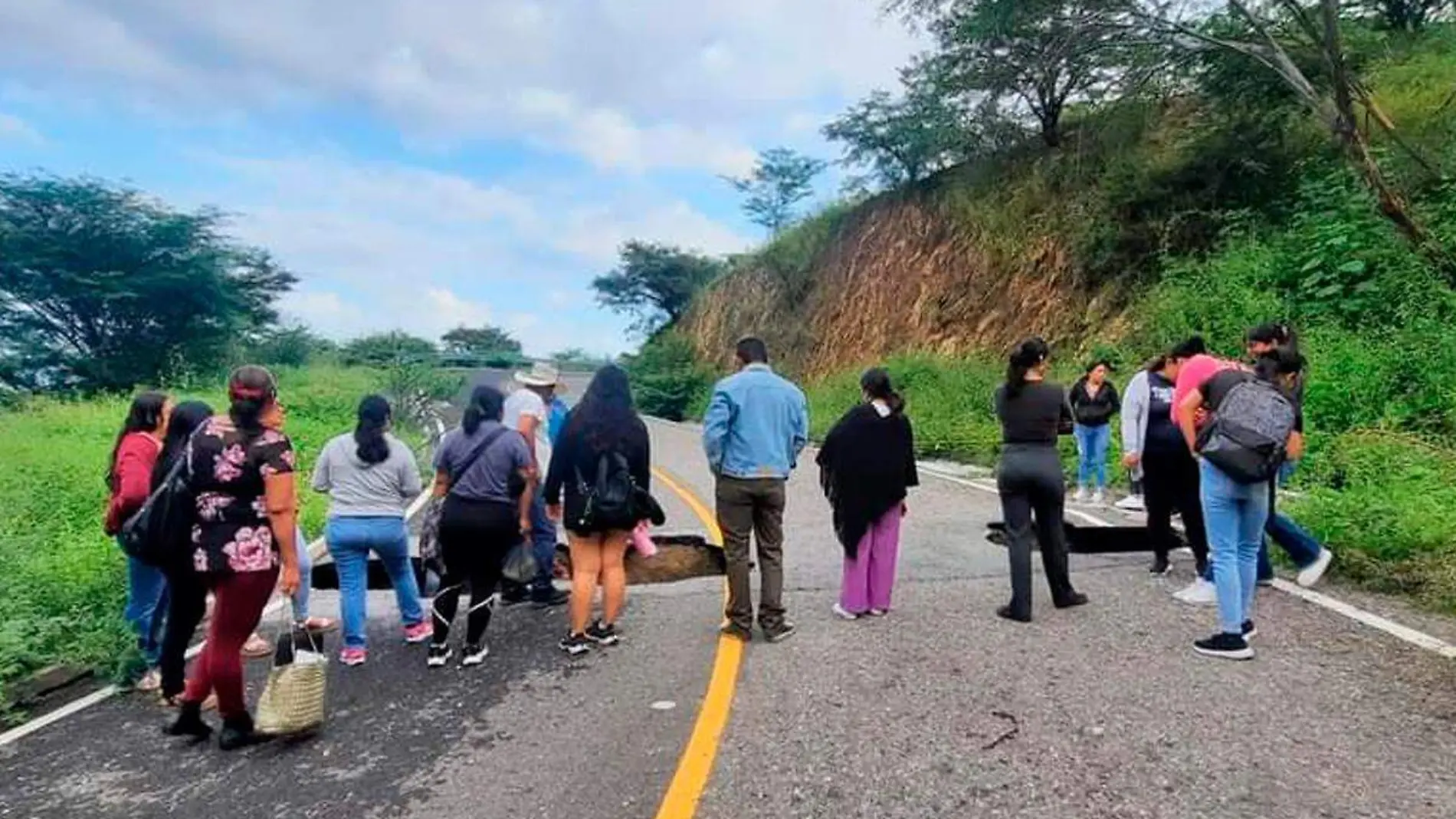 socavon en chila de la sal